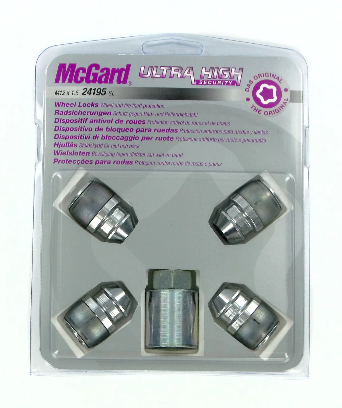 La confezione di Dadi conici, kit 4 pz - Ultra High Security