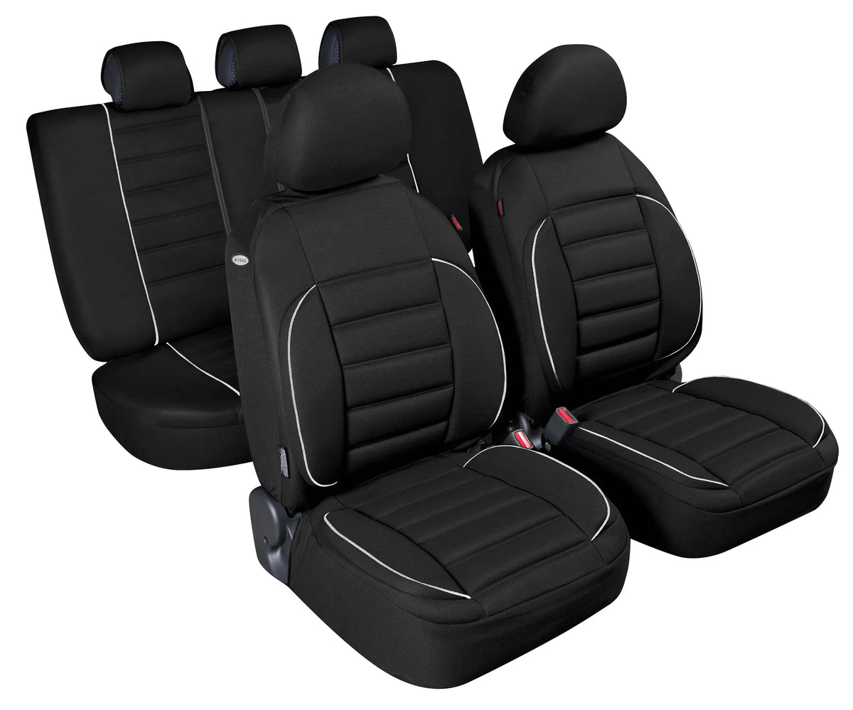 De-Luxe Sport Edition, set fodere coordinate — qualità superiore con seduta e schienale super-imbottiti e trapuntati