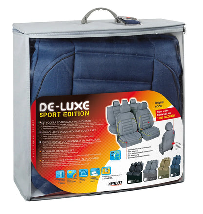 La confezione di De-Luxe Sport Edition, set fodere coordinate