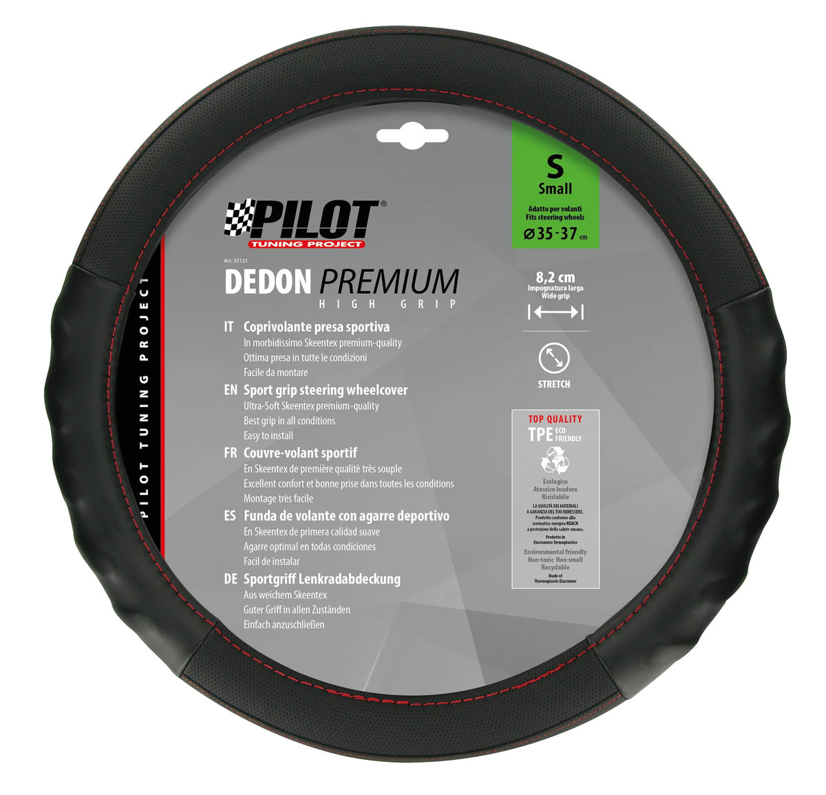 Dedon, coprivolante in Skeentex - S - Ø 35/37 cm su fondo bianco