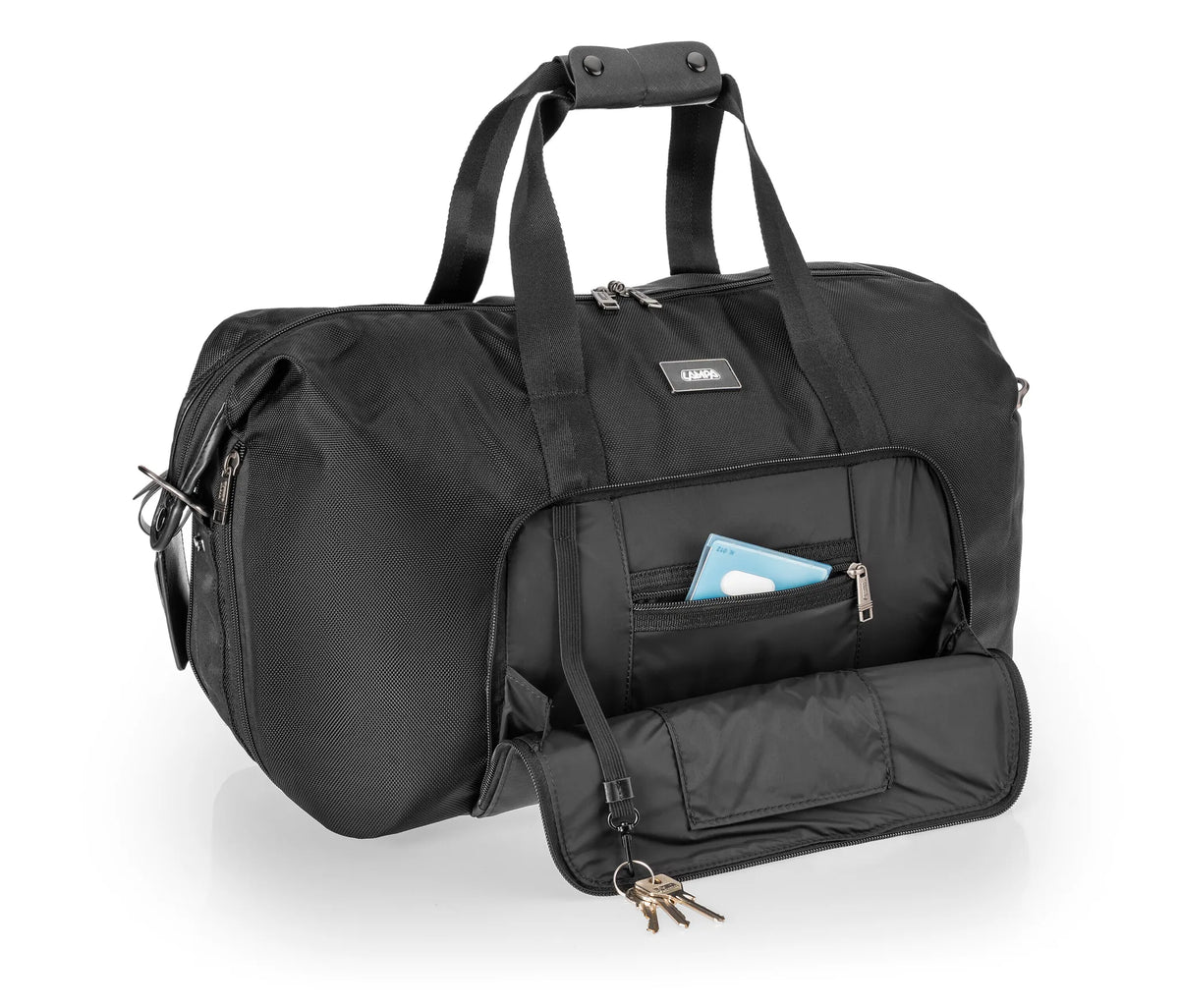 DF-02 Duffle, borsa da viaggio doppia espansione montato sul veicolo