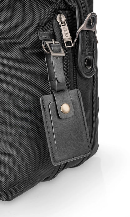 DF-02 Duffle, borsa da viaggio doppia espansione montato sul veicolo