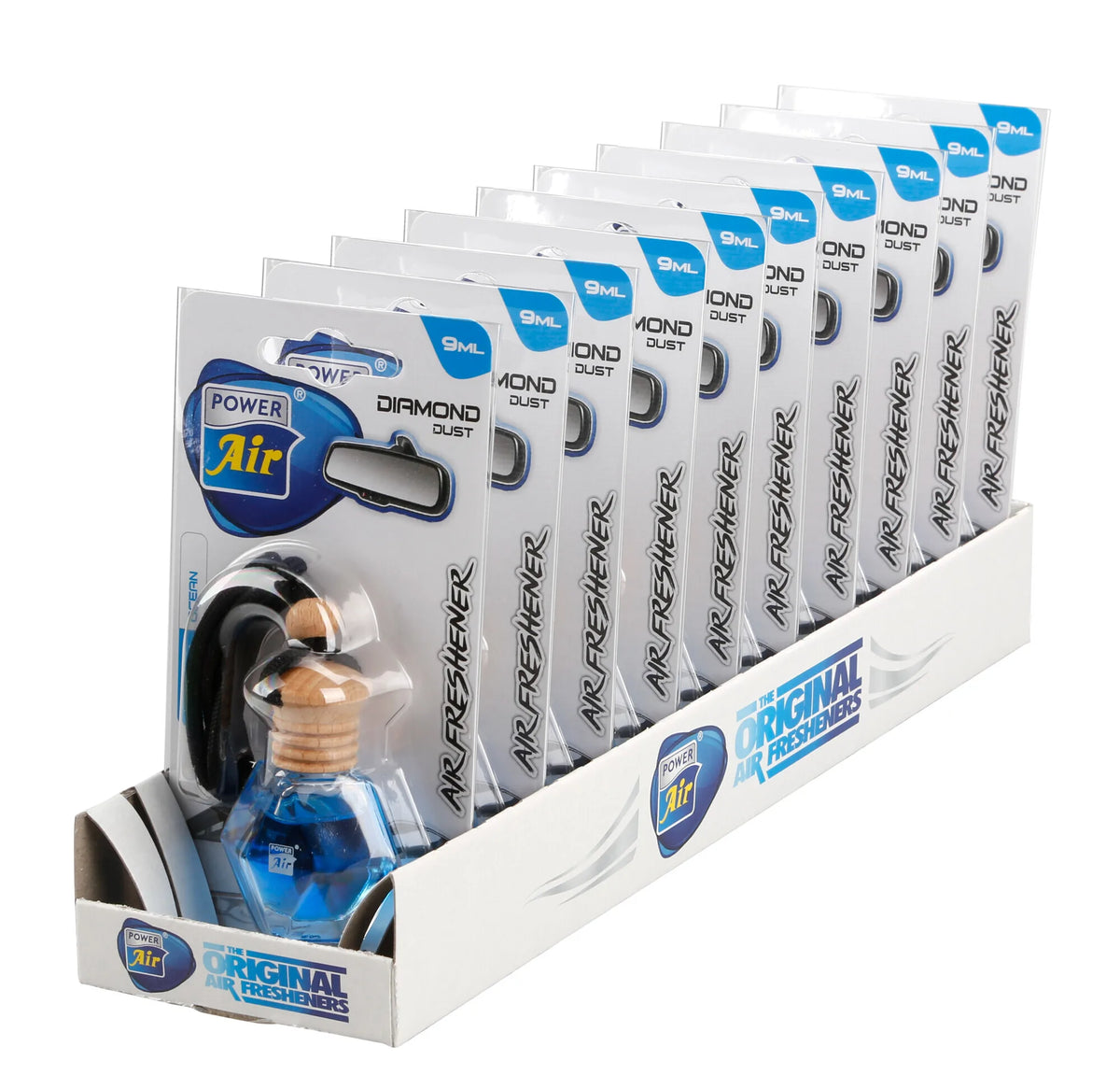 La confezione di Diamond Dust, deodorante - Espositore 10 pz assortiti - 9 ml
