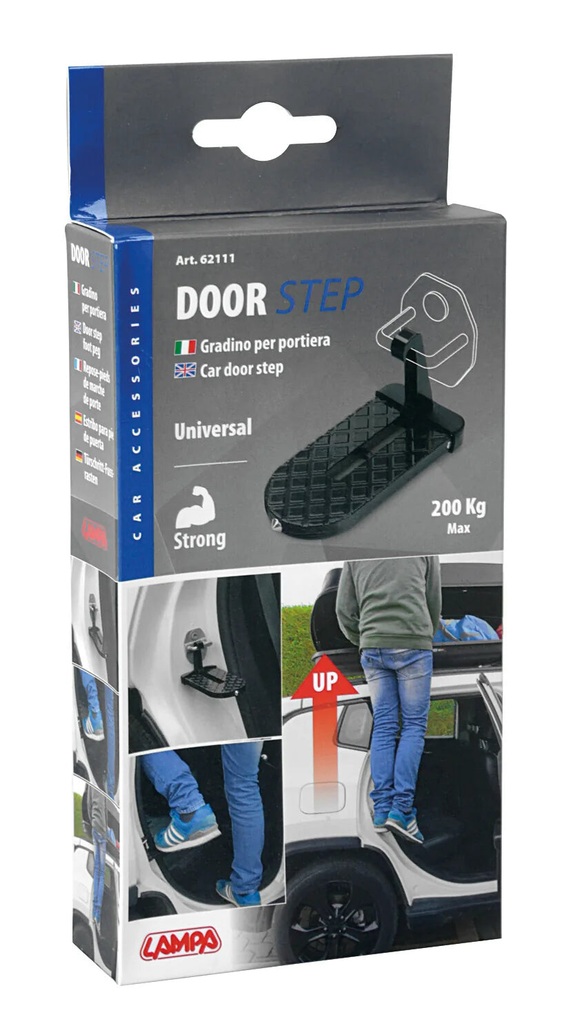 La confezione di Door Step, gradino per portiera