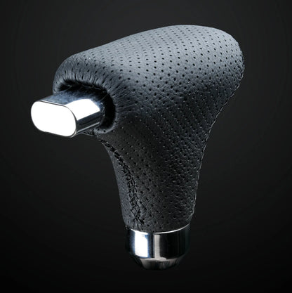 Drive - Pomello cambio automatico — adatto a tutte le leve cambio fino a Ø 15 mm con pulsante di sblocco superiore