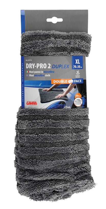 La confezione di Dry-Pro 2 Duplex, maxi panno in microfibra - 50x70 cm