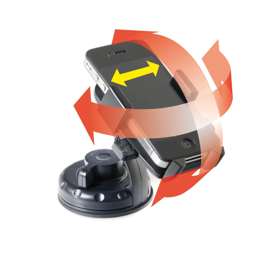 Easy-Lock, portatelefono con bloccaggio automatico montato sul veicolo