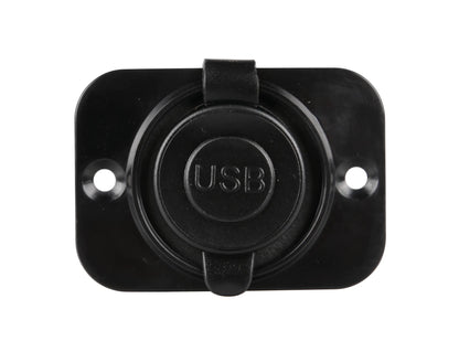 Ext-12, doppia presa Usb A + Usb C, montaggio ad incasso — uSB C: PD 15W max / QC 3.0 /5V