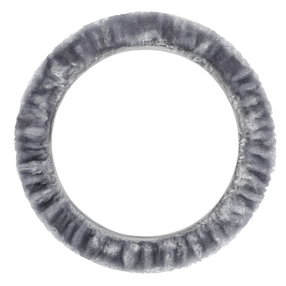 Fancy Plush, coprivolante elasticizzato in pelliccia — in pelliccia sintetica. Facile da montare