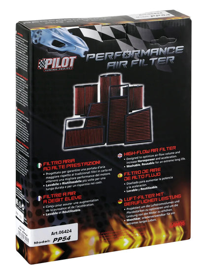 La confezione di Filtro aria Pilot Performance PP54