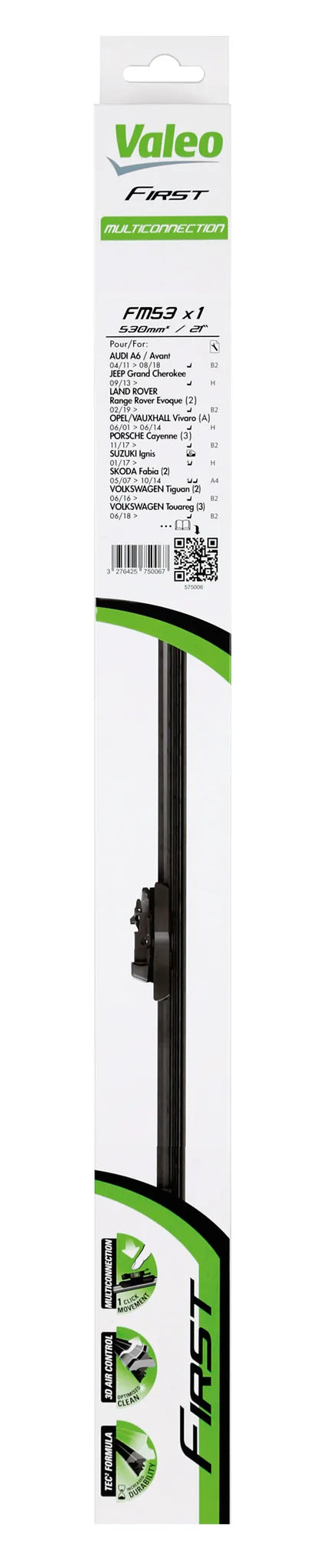 La confezione di First Flat Blades, spazzola tergicristallo, vista 7