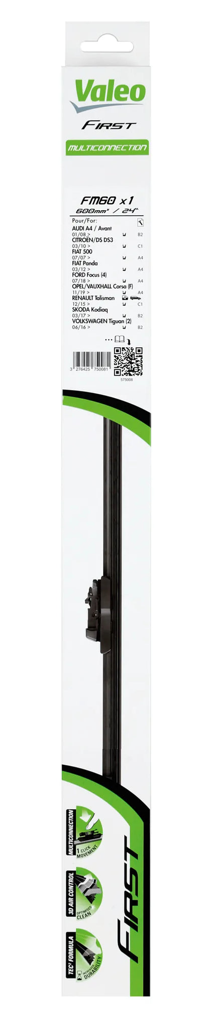 La confezione di First Flat Blades, spazzola tergicristallo, vista 9