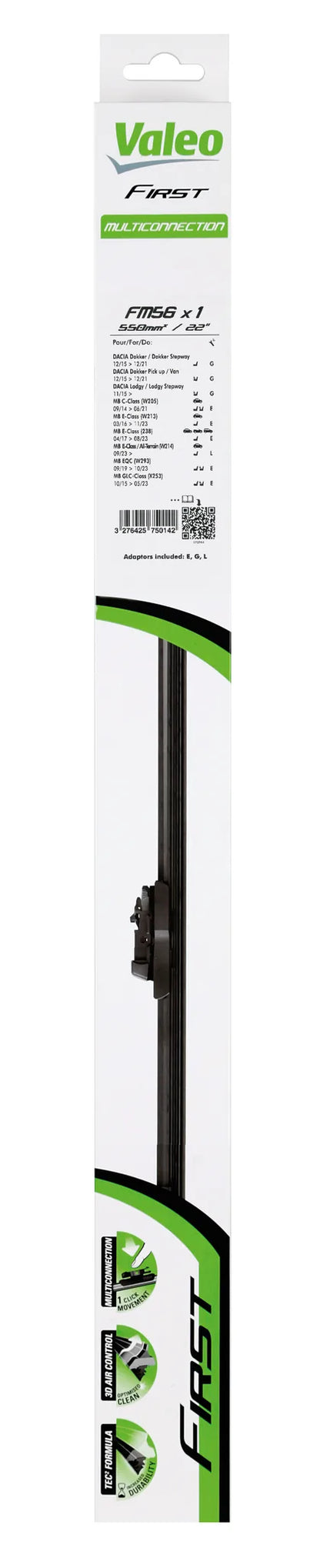 La confezione di First Flat Blades, spazzola tergicristallo, vista 15