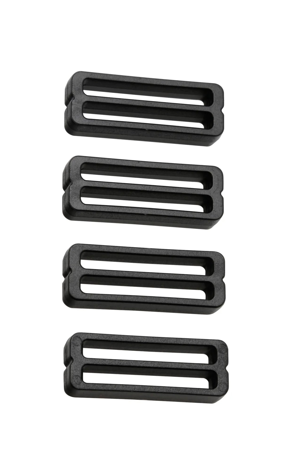 Fixplus Strapkeeper, anelli ferma cinghia, 4 pz - L - ↔ — fissa l’estremità libera delle cinghie Fixplus