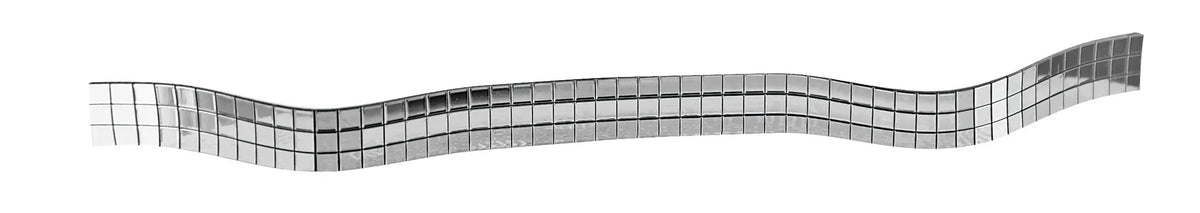 Flex Deco, strisce cromate flessibili, 4 pz su fondo bianco, vista 2