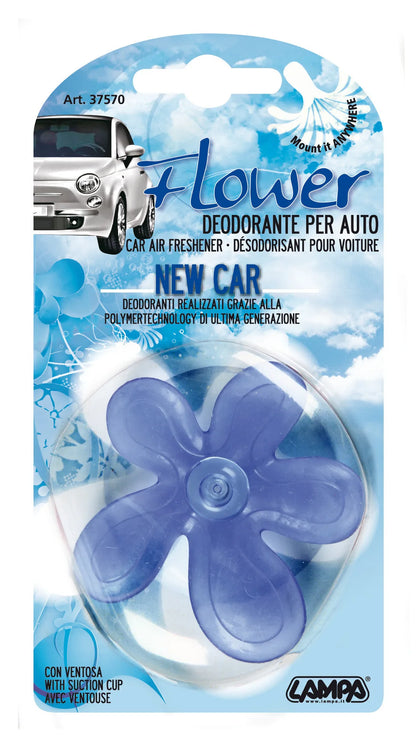 La confezione di Flower, deodorante per abitacolo - Auto nuova