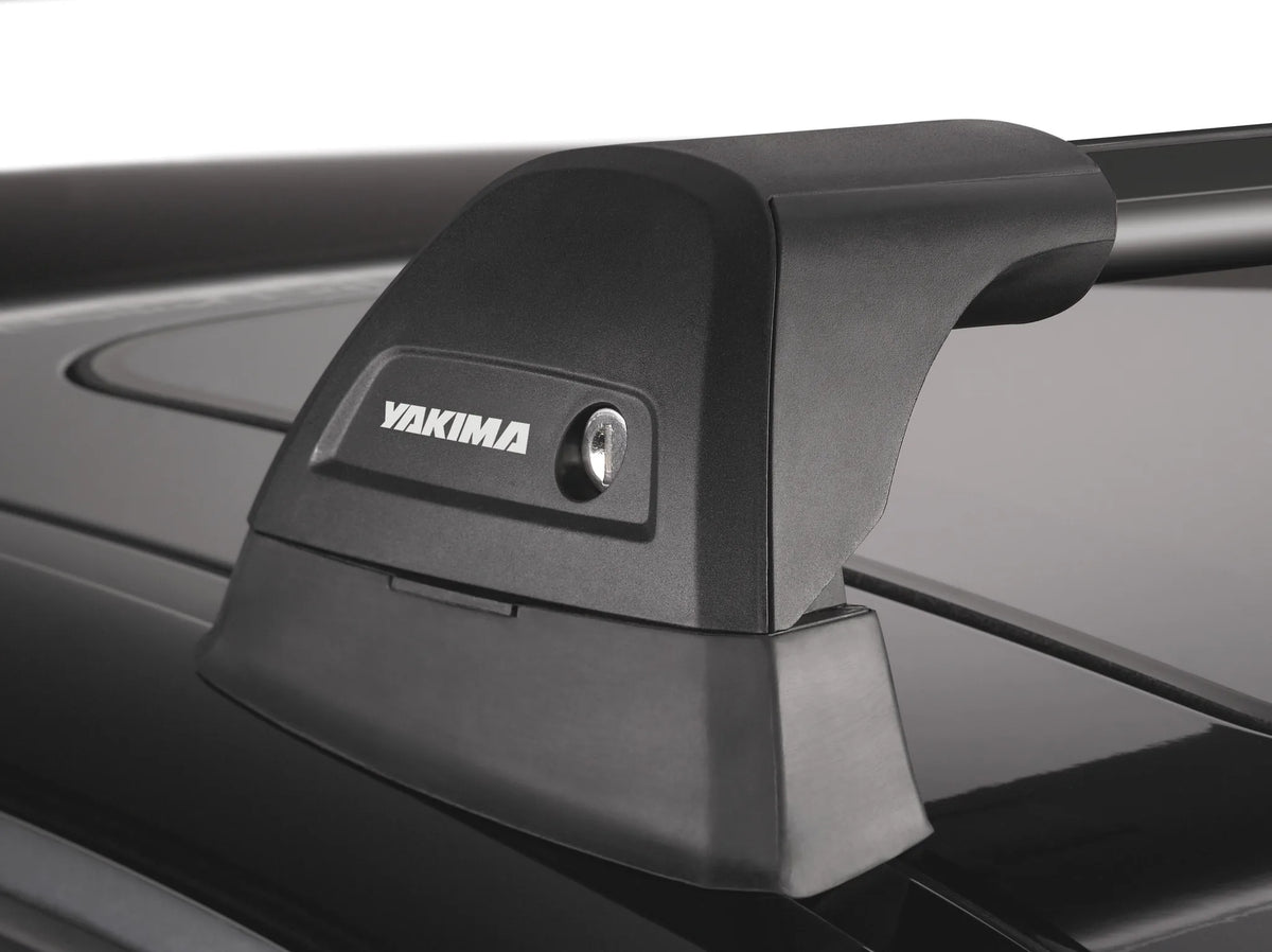 Flush Black Mixed, coppia barre portatutto telescopiche in montato sul veicolo