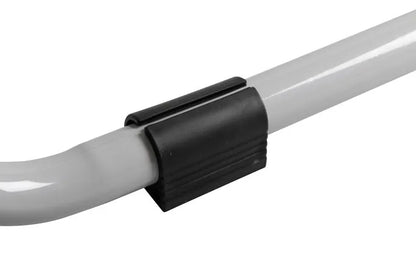 Follow-Me T3, portabiciclette posteriore — snodi di regolazione in nylon per una perfetta adattabilità a qualsiasi vettura