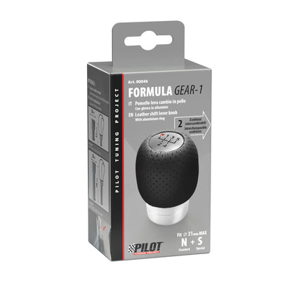 La confezione di Formula-Gear 1 - Pomello leva cambio