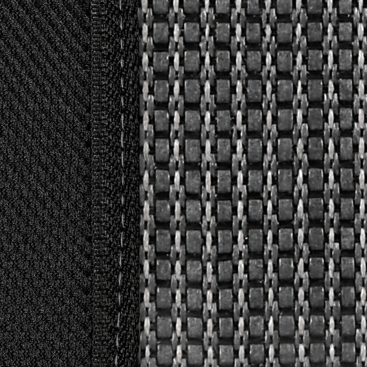 Fresco Drive, coppia schienali anteriori - Nero/Grigio su fondo bianco