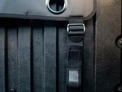 Gatekeeper Evo, portabici per sponda posteriore pick-up montato sul veicolo, vista 4