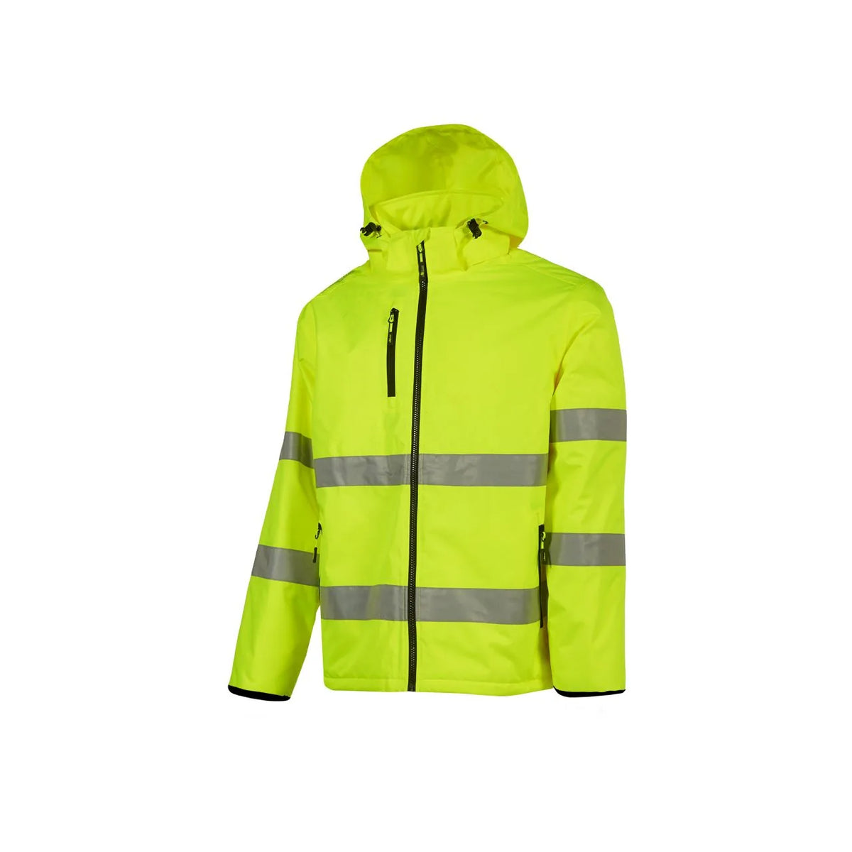 Giacca softshell alta visibilità classe 2 U-Power CURSA Yellow Fluo