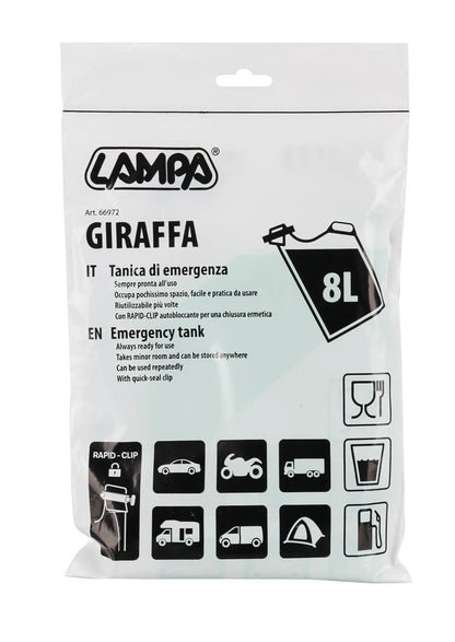 La confezione di Giraffa, tanica di emergenza - 8 L
