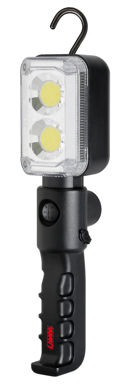GL-11 Trucker, lampada ispezione ricaricabile a Led Cob — ricaricabile tramite spinotto accendisigari 12/24V (in dotazione)