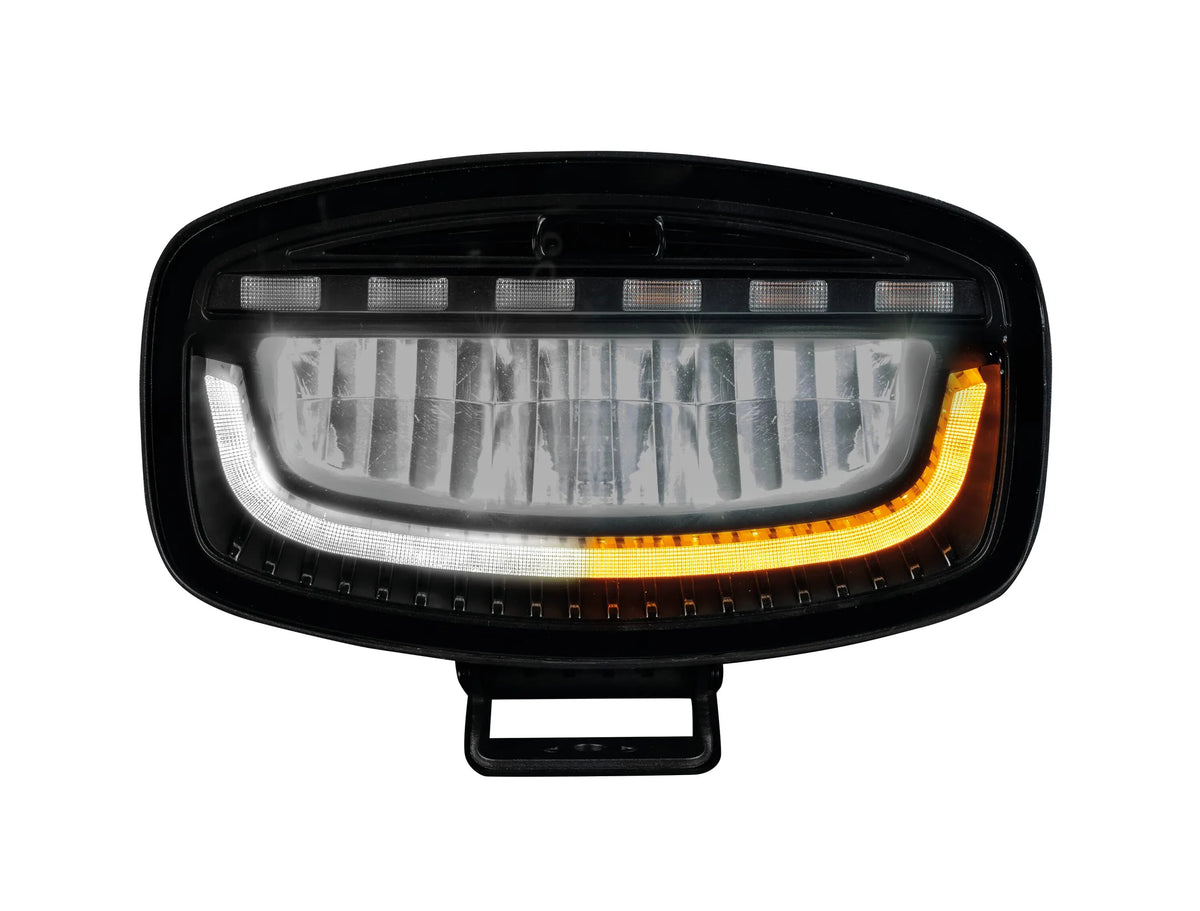Glare Oval-Pro, faro supplementare multifunzione — luce di profondità da 60W con 3 LED HGL4, 3500 lumen