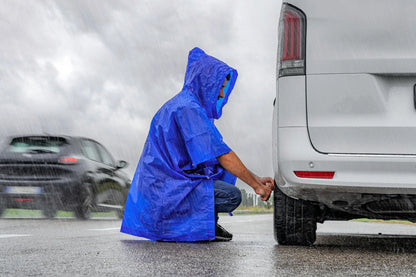 Go Dry, Poncho antipioggia montato sul veicolo