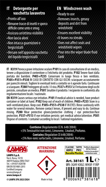 La confezione di Gran-Pree, liquido detergente cristalli (-20°C), vista 2