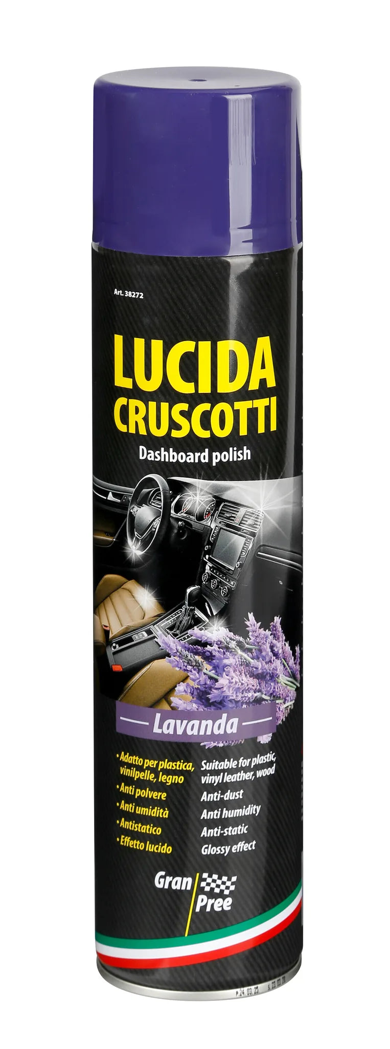 Gran Pree, lucida cruscotti - 600 ml su fondo bianco, vista 3