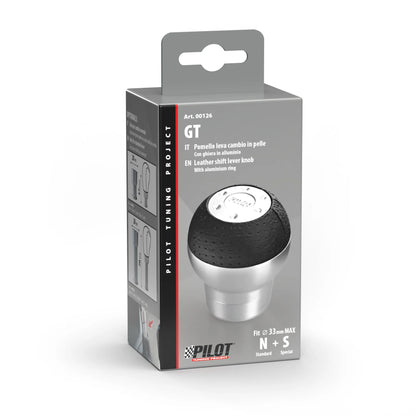 La confezione di GT - Pomello leva cambio