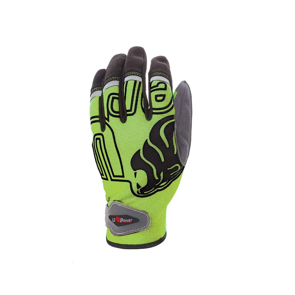 Guanti da lavoro U-Power NIKO Verde Fluo