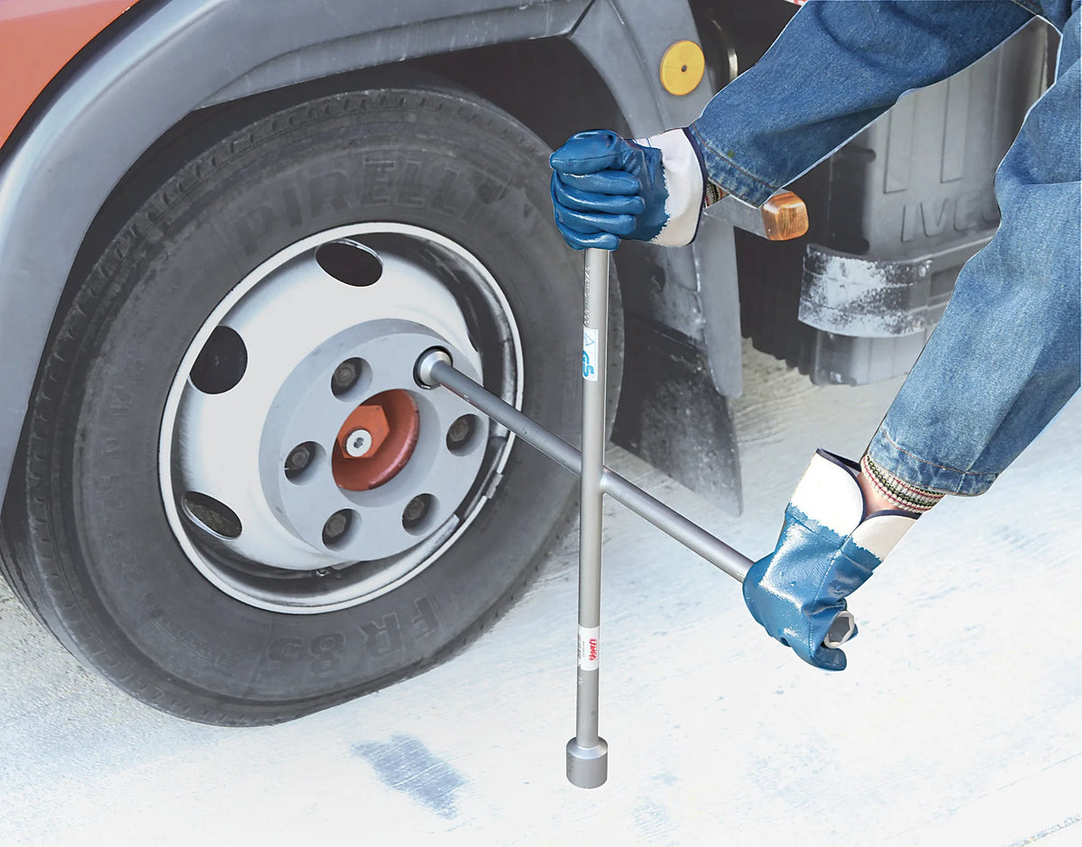 Guanti in nitrile Heavy-Duty montato sul veicolo, vista 4