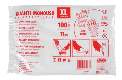 La confezione di Guanti monouso - 100 pz, vista 2