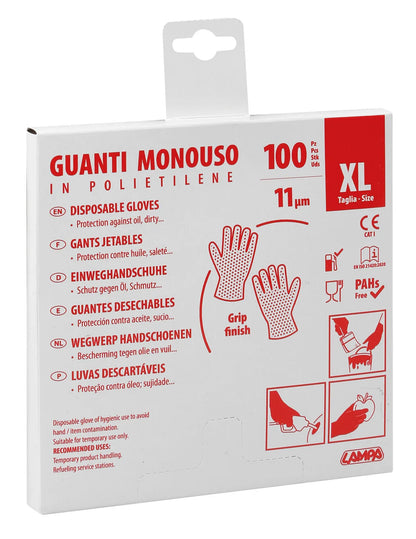 La confezione di Guanti monouso - 100 pz, vista 3