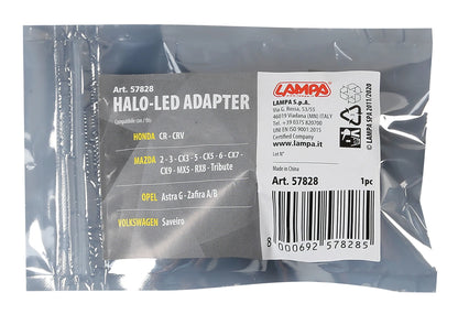 La confezione di Halo Led - Adattatore lampada (1 pz) - Honda, Mazda, Opel