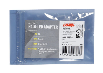 La confezione di Halo Led - Adattatore lampada (1 pz) - Opel, Skoda