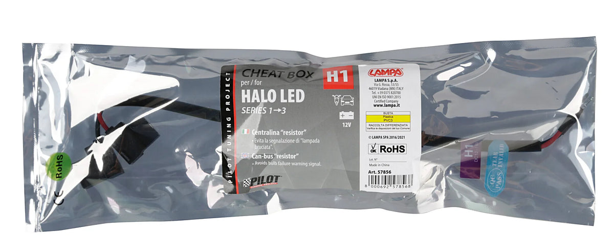 La confezione di Halo Led Serie 1/3 - Cheat box 12V, vista 2