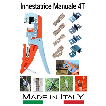 Innestatrice manuale "4T" - innesto max. 18-20 mm
