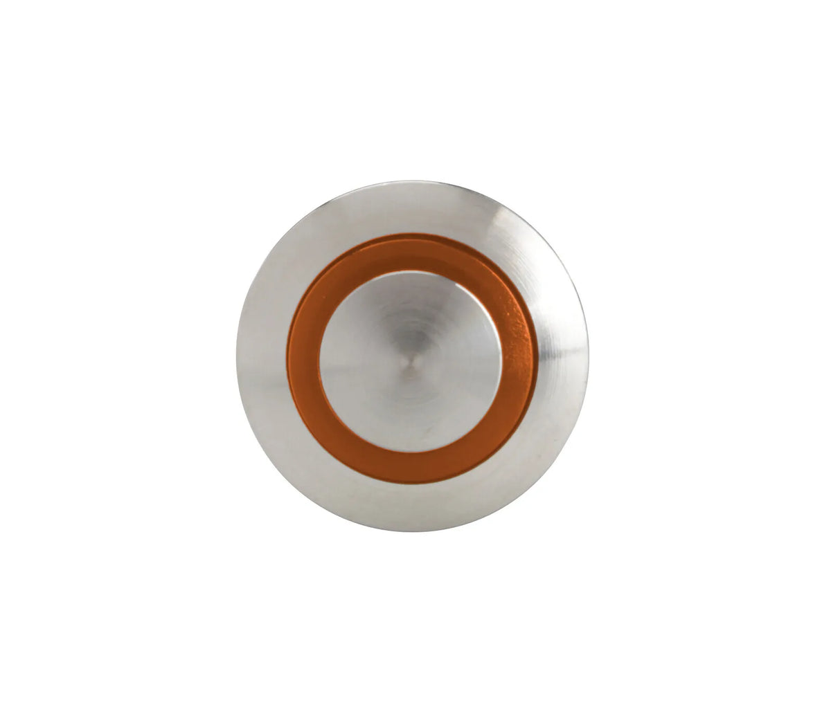 Interruttore a pulsante con spia a Led, 12/24V su fondo bianco, vista 15