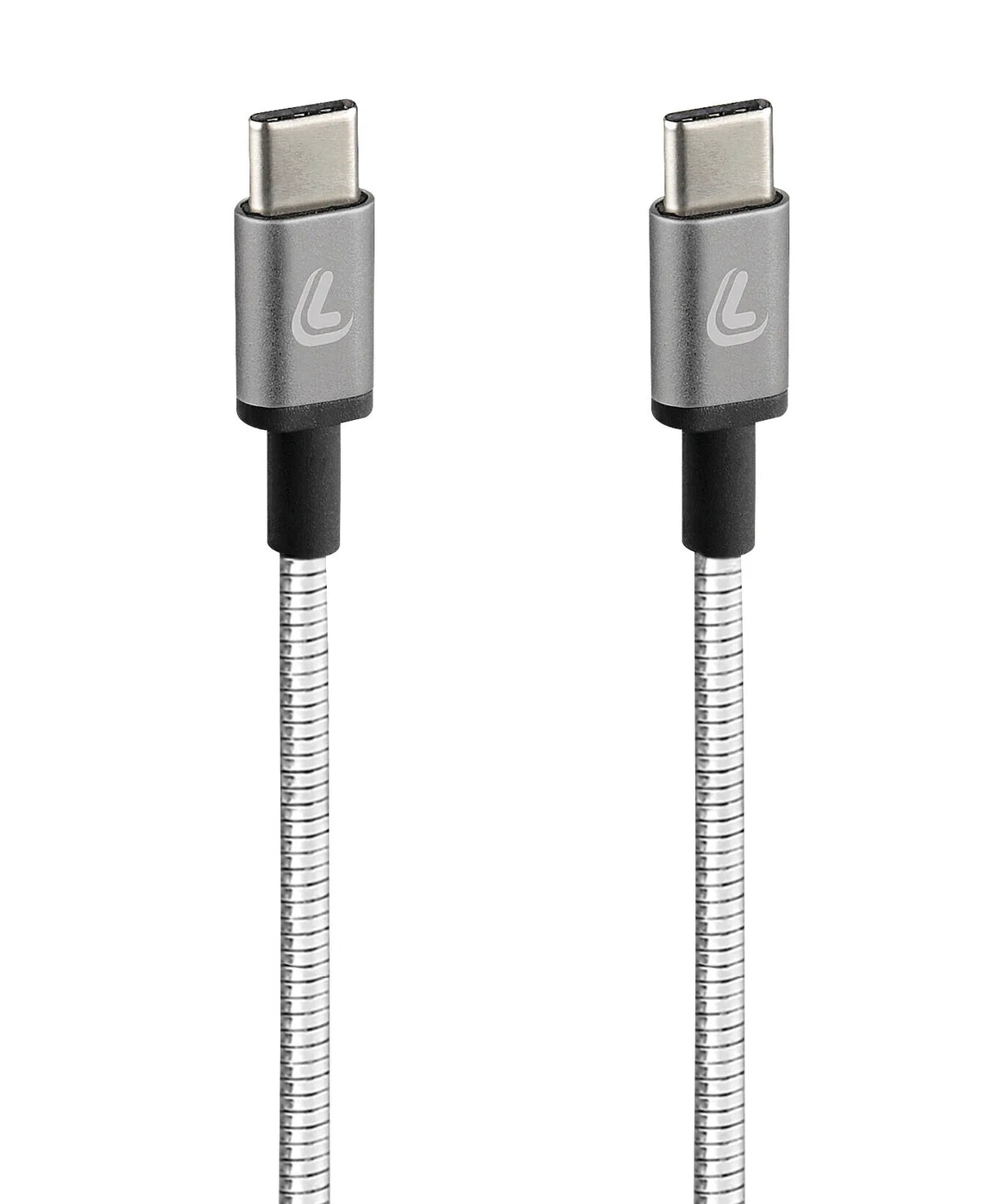 Iron 2.0, cavo Usb Type-C > Usb Type-C - 100 cm su fondo bianco