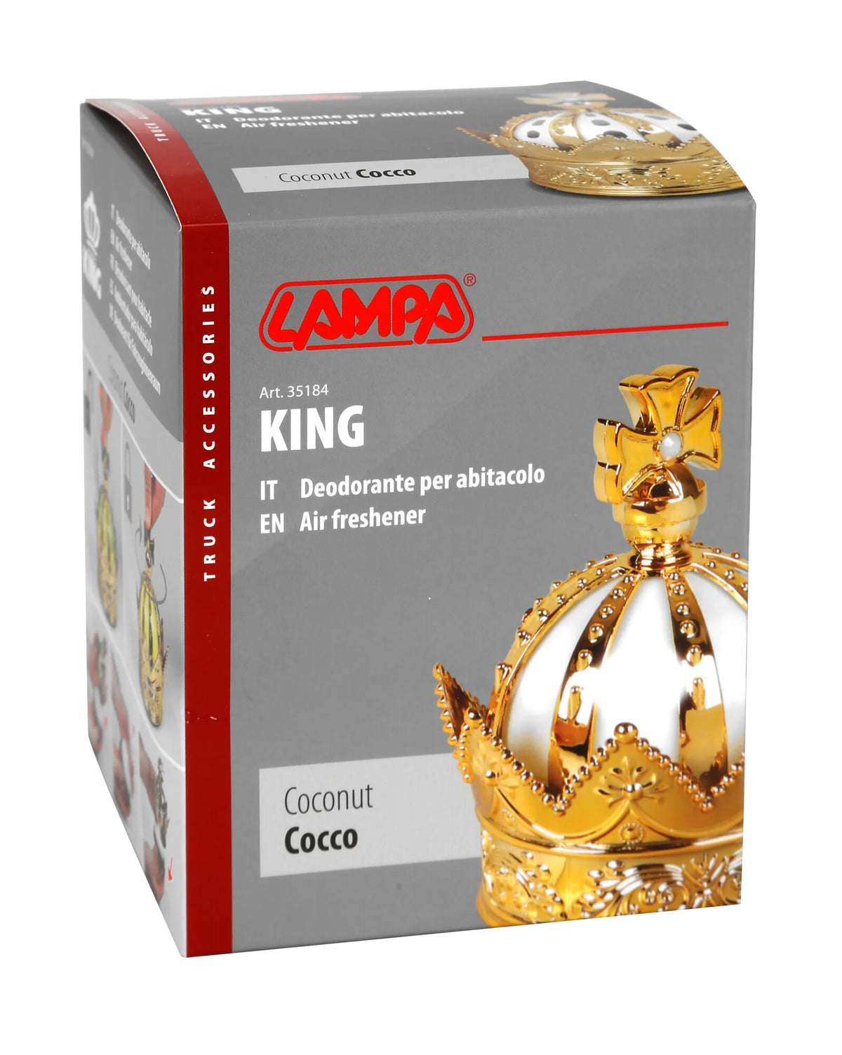 La confezione di King, deodorante per abitacolo, 50 ml - Auto Nuova