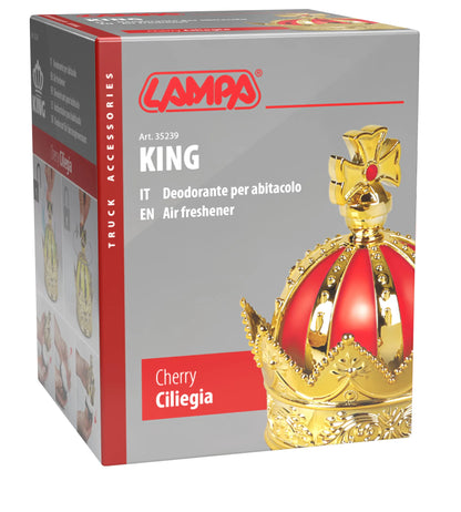 La confezione di King, deodorante per abitacolo, 50 ml - Auto Nuova