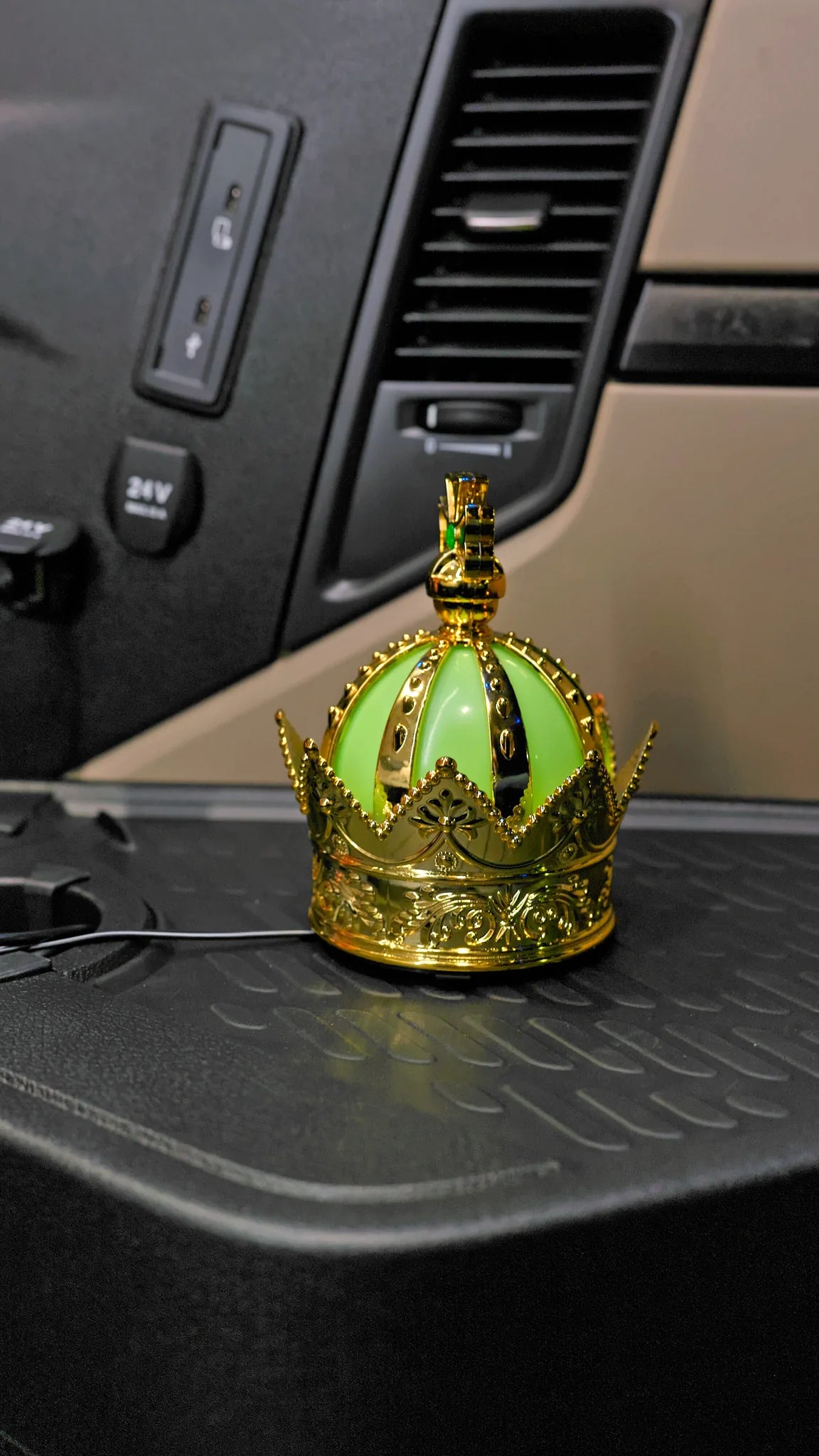 King Usb Led Projector montato sul veicolo