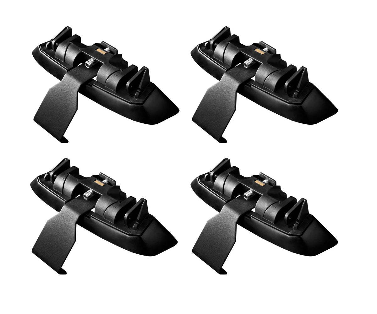 Kit attacchi su fondo bianco, vista 2