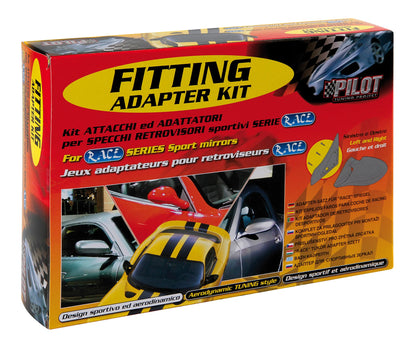 La confezione di Kit attacchi specchi Race - compatibile per Bmw