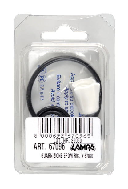 La confezione di Kit ricambi e guarnizioni in “Epdm“per art. 67090