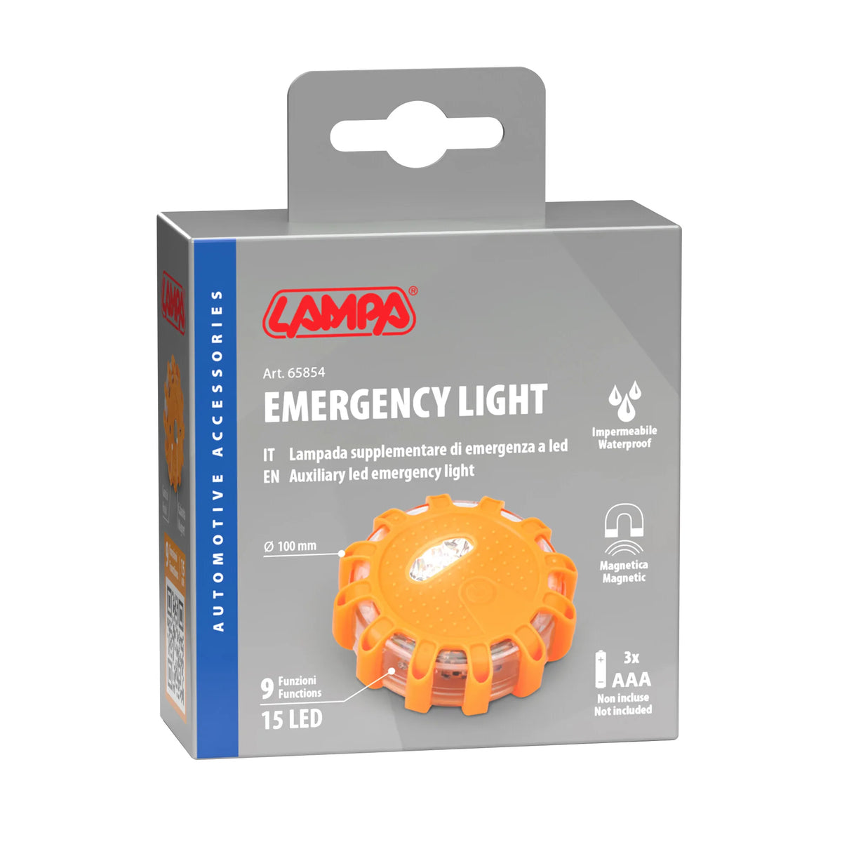 La confezione di Lampada emergenza a 15 Led
